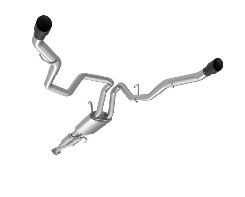 Kooks 21+ Ford F150 2.7/3.5/5.0L 3in Dual Cat-Back Rear Exit Exhaust w/BlackTips Catback Kooks Headers