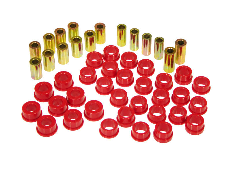 Prothane 95-98 Nissan 240SX Rear Control Arm Bushings - Red Bushing Kits Prothane