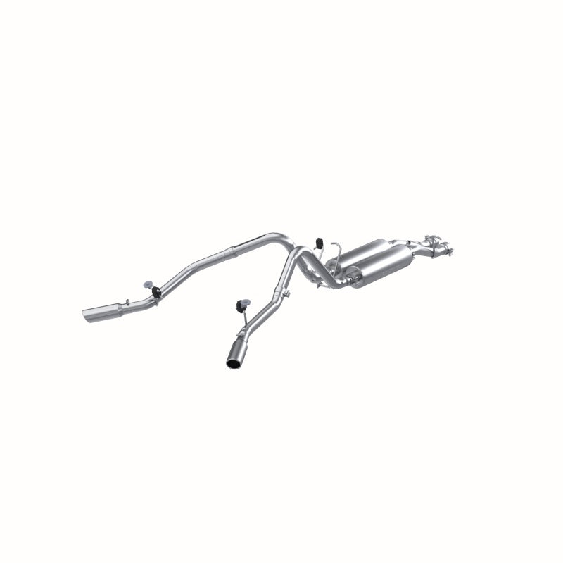 MBRP 2003-2007 Chev/GMC 2500 HD 6.0L CC-SB Cat Back Dual Split Side Catback MBRP