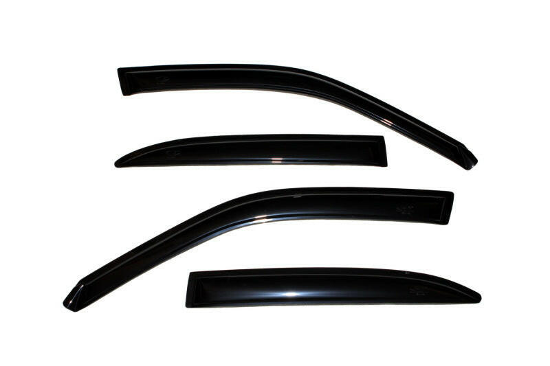 AVS 98-02 Mazda 626 Ventvisor Outside Mount Window Deflectors 4pc - Smoke Wind Deflectors AVS