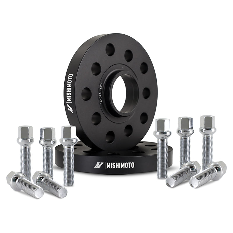 Mishimoto Wheel Spacers - 5x112 - 57.1 - 20 - M14 - Black Wheel Spacers & Adapters Mishimoto