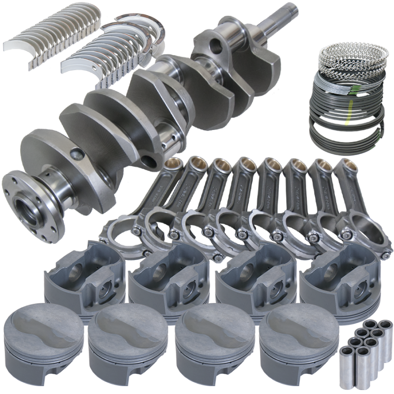 Eagle Ford FE 4.250in Crank 6.700in I-Beam Rods -7cc Flat Top 4.250in Pistons Rotating Assembly Rotating Assemblies Eagle
