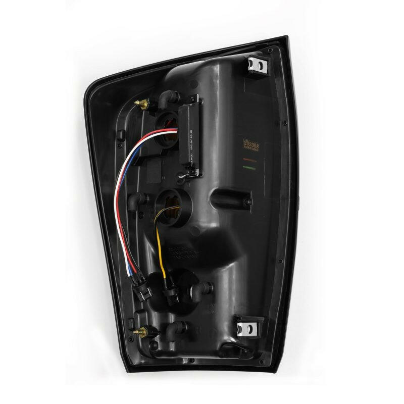 AlphaRex 16-20 Toyota Tacoma PRO-Series LED Tail Lights Jet Black Tail Lights AlphaRex