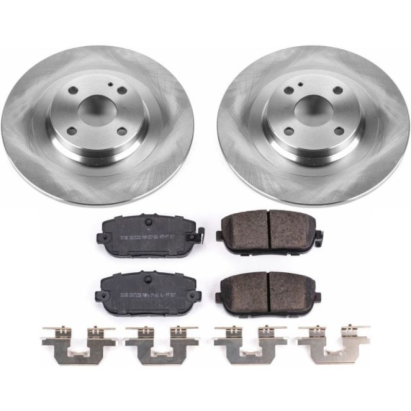 Power Stop 17-19 Fiat 124 Spider Rear Autospecialty Brake Kit Brake Kits - OE PowerStop