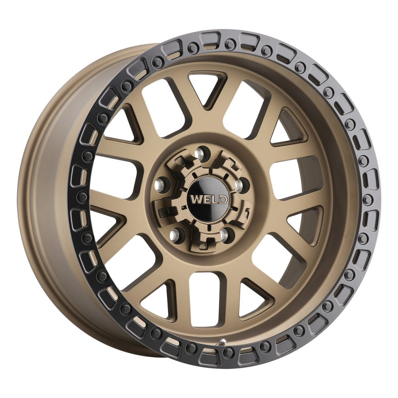 Weld Off-Road W115 17X9 Cinch 5X114.3 5X127 ET00 BS5.00 Satin Bronze / Satin Black 78.1 Wheels - Cast Weld