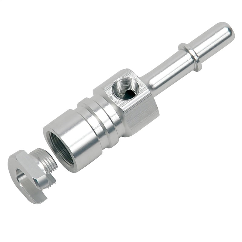 Russell Performance EFI Adapter Fitting 3/8in SAE Quick Disc Male to 3/8in SAE Quick Disc Female Fittings Russell