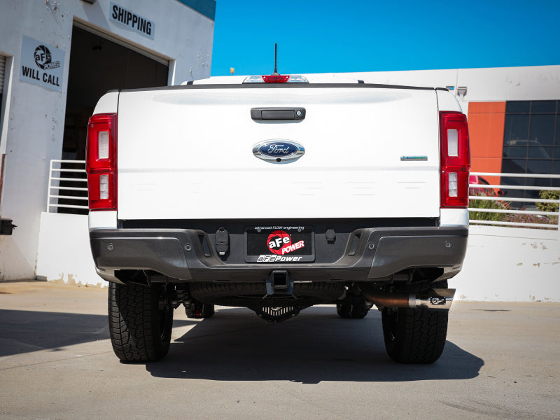 aFe Apollo GT Series 3in 409 SS Axle-Back Exhaust 2019 Ford Ranger 2.3L w/ Polished Tips Axle Back aFe