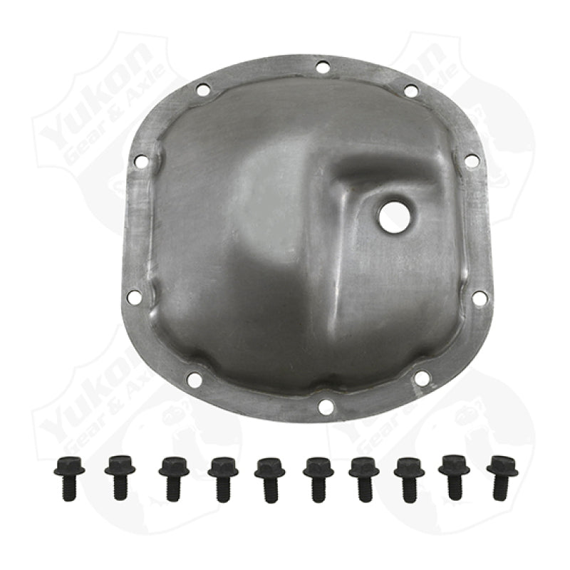 Yukon Gear Steel Cover For Dana 30 Reverse Rotation Front Diff Covers Yukon Gear & Axle