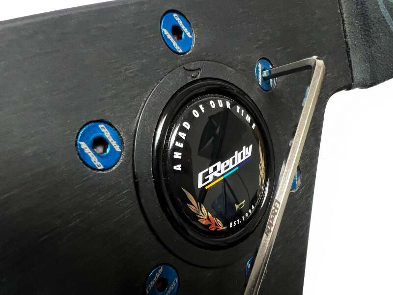 GReddy Steering Wheel Bolts - Burnt-Titanium Blue (Set of 6) Steering Wheels GReddy