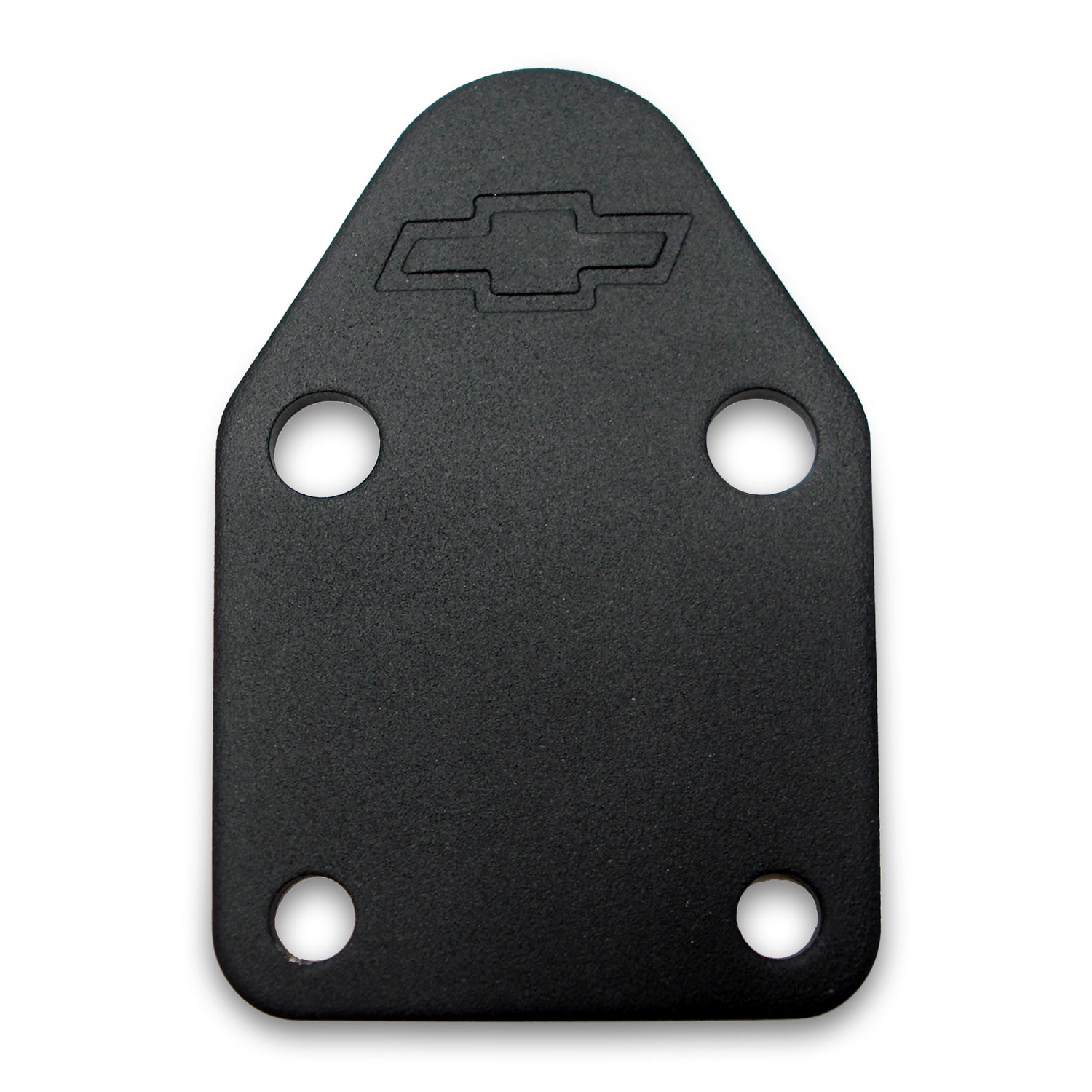 SBC Fuel Pump Block-Off Plate Black Crinkle Fuel Pump Block-Off Plate Proform