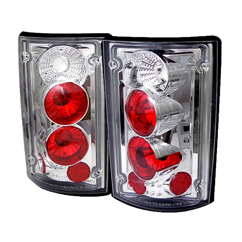 Spyder Ford Excursion 00-06/Econoline 150/250/350/450/550 95-06 Euro Tail Lights Chrm ALT-YD-FEC00-C Tail Lights SPYDER