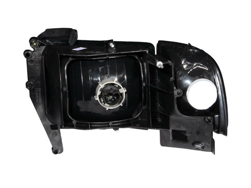 ANZO 1994-2001 Dodge Ram Crystal Headlights Black Headlights ANZO