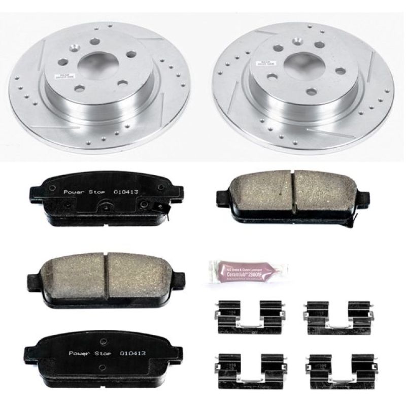 Power Stop 13-18 Buick Encore Rear Z23 Evolution Sport Brake Kit Brake Kits - Performance D&S PowerStop