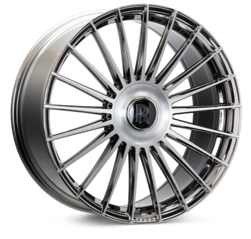 Vossen HF-8 24x10 - 5x130 - ET15 - Deep Face - 84.1 - EMC Polished / Brushed Wheel Wheels - Forged Vossen