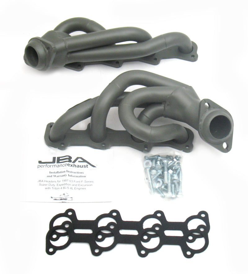 JBA 97-03 Ford F-150 5.4L 2V 1-1/2in Primary Ti Ctd Cat4Ward Header Headers & Manifolds JBA