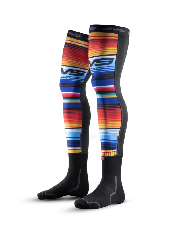 EVS Base Layer Fusion Sock Baja Multi - Large/XL Footwear EVS