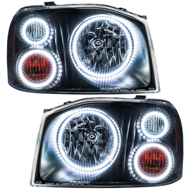 Oracle 01-04 Nissan Frontier SMD HL - Triple Halo - White Headlights ORACLE Lighting