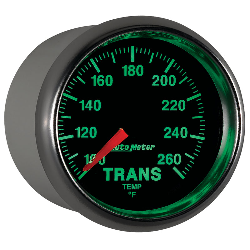 Autometer GS 100-260 degree Electronic Trans Temperature Gauge Gauges AutoMeter