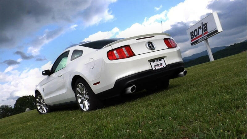 Borla 2011 Ford Mustang 3.7L 6cyl 6spd RWD SS S-Type Catback Exhaust Catback Borla