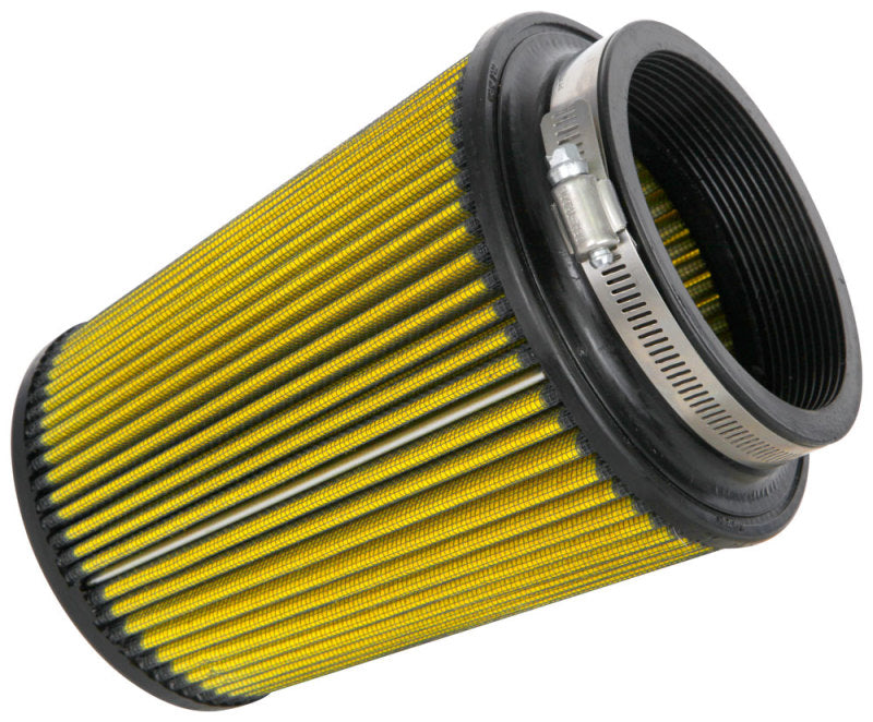 Airaid Universal Air Filter - Cone 4in Flange x 6in Base x 4-5/8in Top x 7in Height - Synthaflow Air Filters - Universal Fit Airaid