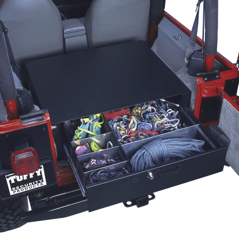 Tuffy Rear Cargo Drawer Black Cargo Boxes & Bags Tuffy Products