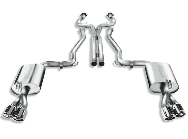 Borla 08-09 Pontiac G8/GT 6.0L 8cyl SS Catback Exhaust w/ X Pipe Catback Borla