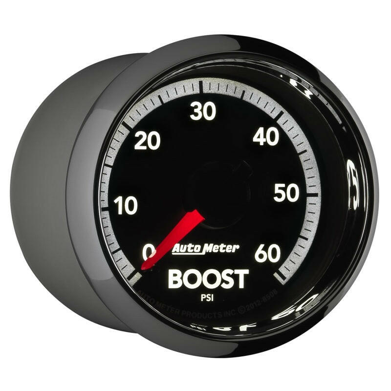 Autometer Gen4 Dodge Factory Match 52.4mm Mechanical 0-60 PSI Boost Gauge Gauges AutoMeter