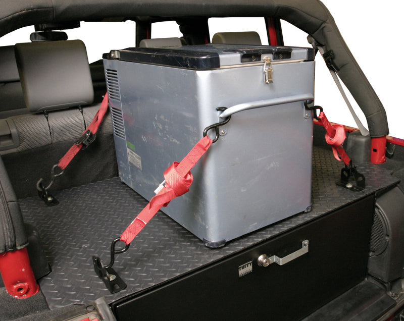 Tuffy Modular Gear Anchors (4 Anchors) 4In Long Each Cargo Boxes & Bags Tuffy Products