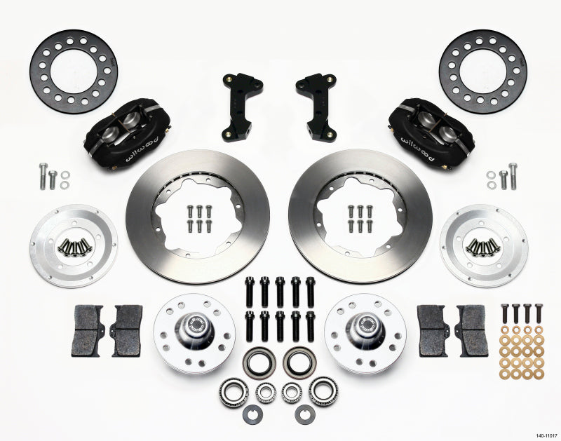 Wilwood Forged Dynalite Front Kit 11.00in 74-80 Pinto/Mustang II Disc Spindle only Big Brake Kits Wilwood
