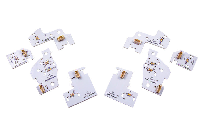 Diode Dynamics RGBW DRL LED Boards for 2019-2023 Ram 1500 Midline Light Accessories and Wiring Diode Dynamics