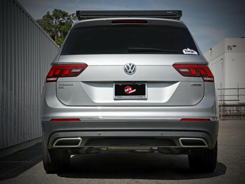 aFe MACH Force-Xp 3in - 2 1/2in SS Cat Back Exhaust System VW Tiguan 18-22 2.0 110in Wheelbase (AWD) Catback aFe