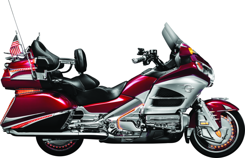 Kuryakyn Passenger Drink Holder 01-17 GL1800 Chrome Cup Holders Kuryakyn