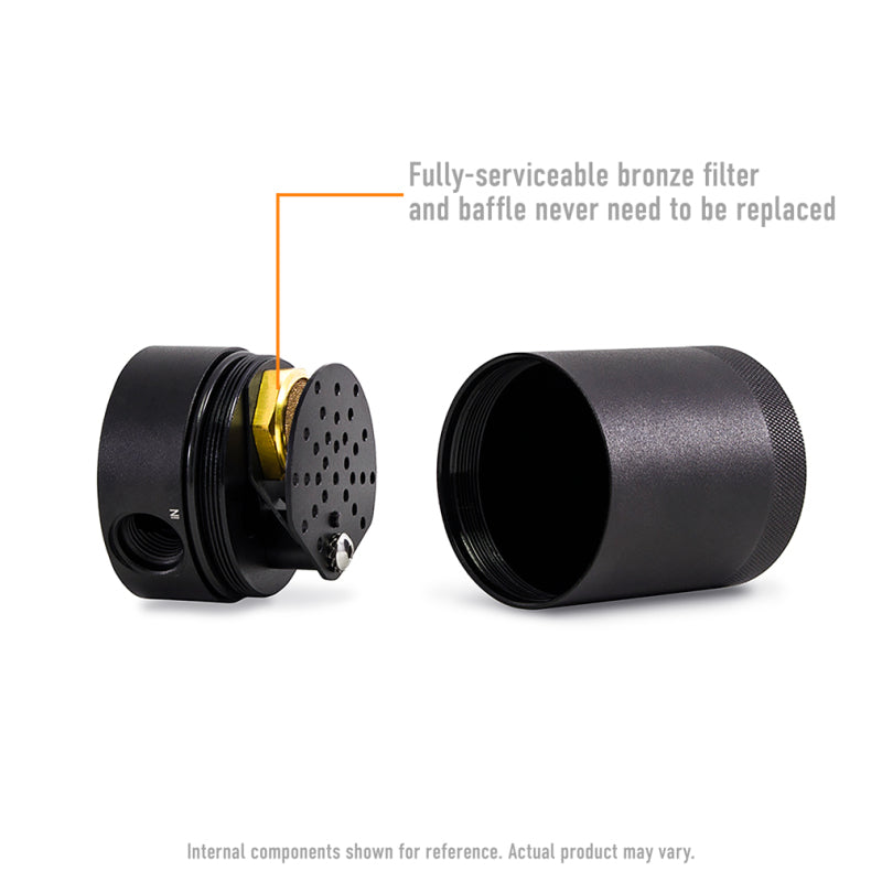 Mishimoto 2024+ Ford Mustang V8 Oil Catch Can - PCV Side Oil Catch Cans Mishimoto