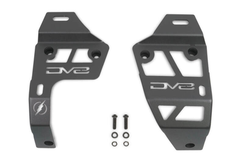 DV8 Offroad 21-23 Jeep Wrangler JL 4XE Dual Light Pod Mounts Light Mounts DV8 Offroad