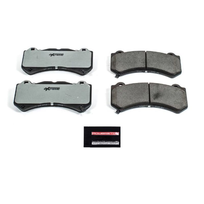 Power Stop 16-19 Cadillac ATS Front Z26 Extreme Street Brake Pads w/Hardware Brake Pads - Performance PowerStop