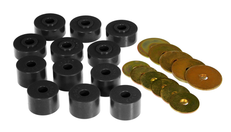 Prothane 79-87 Datsun D50 Body Mount - Black Bushing Kits Prothane