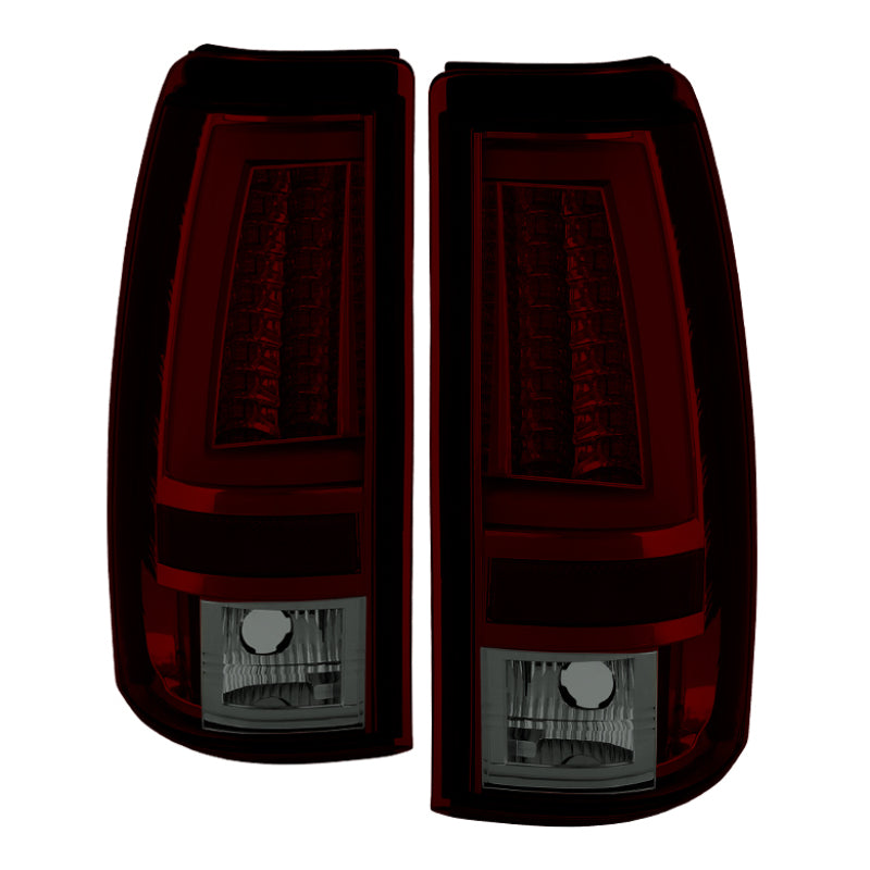 Spyder Chevy Silverado 1500/2500 03-06 Version 2 LED Tail Lights - Red Smoke ALT-YD-CS03V2-LED-RS Tail Lights SPYDER