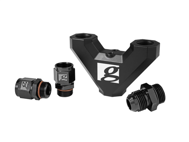 Grams Performance Billet Y-Block Dual Fuel Pumps Fuel Pump Hangers Grams Performance