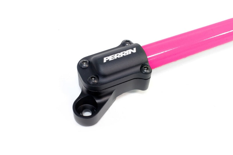 PERRIN 13-25 Subaru BRZ / Toyota GR86/86 / Scion FR-S Front Strut Brace - Hyper Pink Strut Bars Perrin Performance