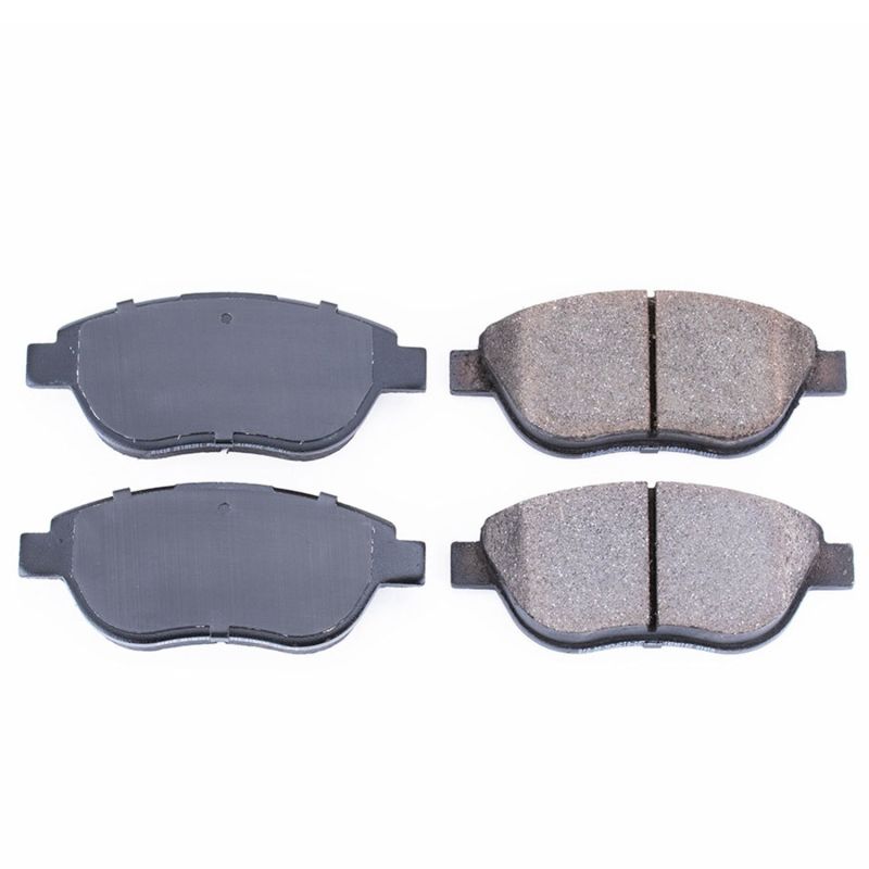 Power Stop 12-18 Fiat 500 Front Z16 Evolution Ceramic Brake Pads Brake Pads - OE PowerStop