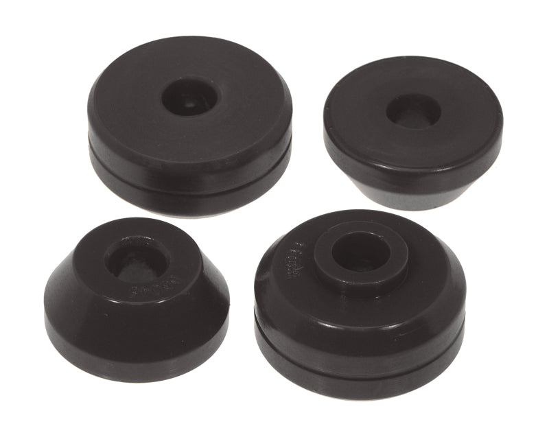 Prothane 95-99 Mitsubishi Eclipse Rear Shock Bushings - Black Bushing Kits Prothane