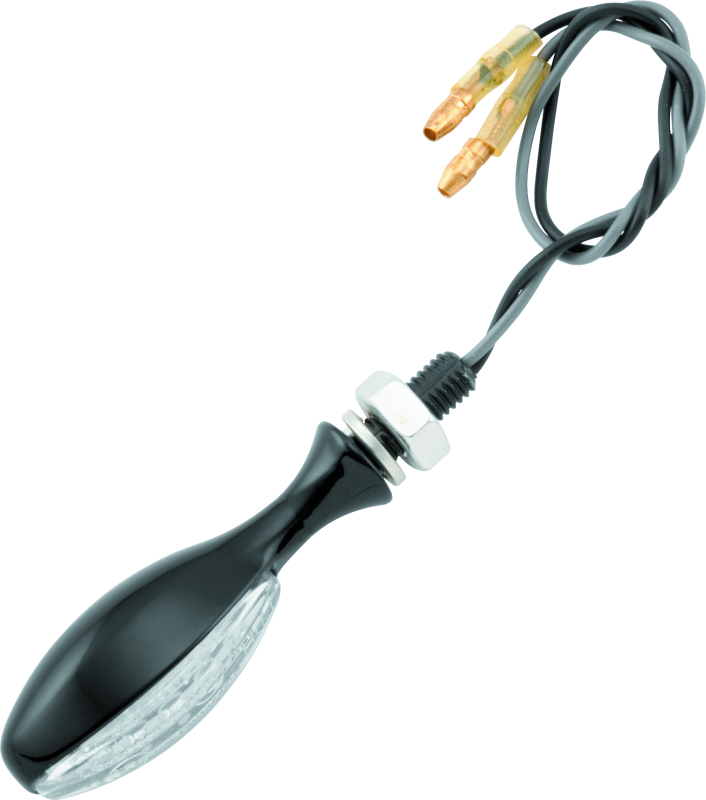 BikeMaster LED Torpedo Pair - Black Sidemarkers & Indicators BikeMaster