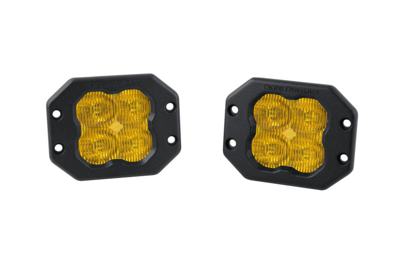 Diode Dynamics SS3 Pro ABL - Yellow Driving Flush (Pair) Light Accessories and Wiring Diode Dynamics