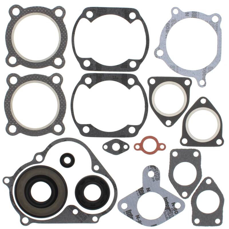Vertex Pistons 78-88 Enticer 340/1987 Enticer 340 LTR Complete Gasket Kit w/ Seals Gasket Kits Vertex Pistons