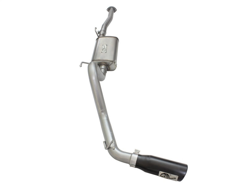 aFe MACH Force XP 2.5in Cat-Back Stainless Steel Exhaust System w/Black Tip Toyota Tacoma 13-14 2.7L Catback aFe