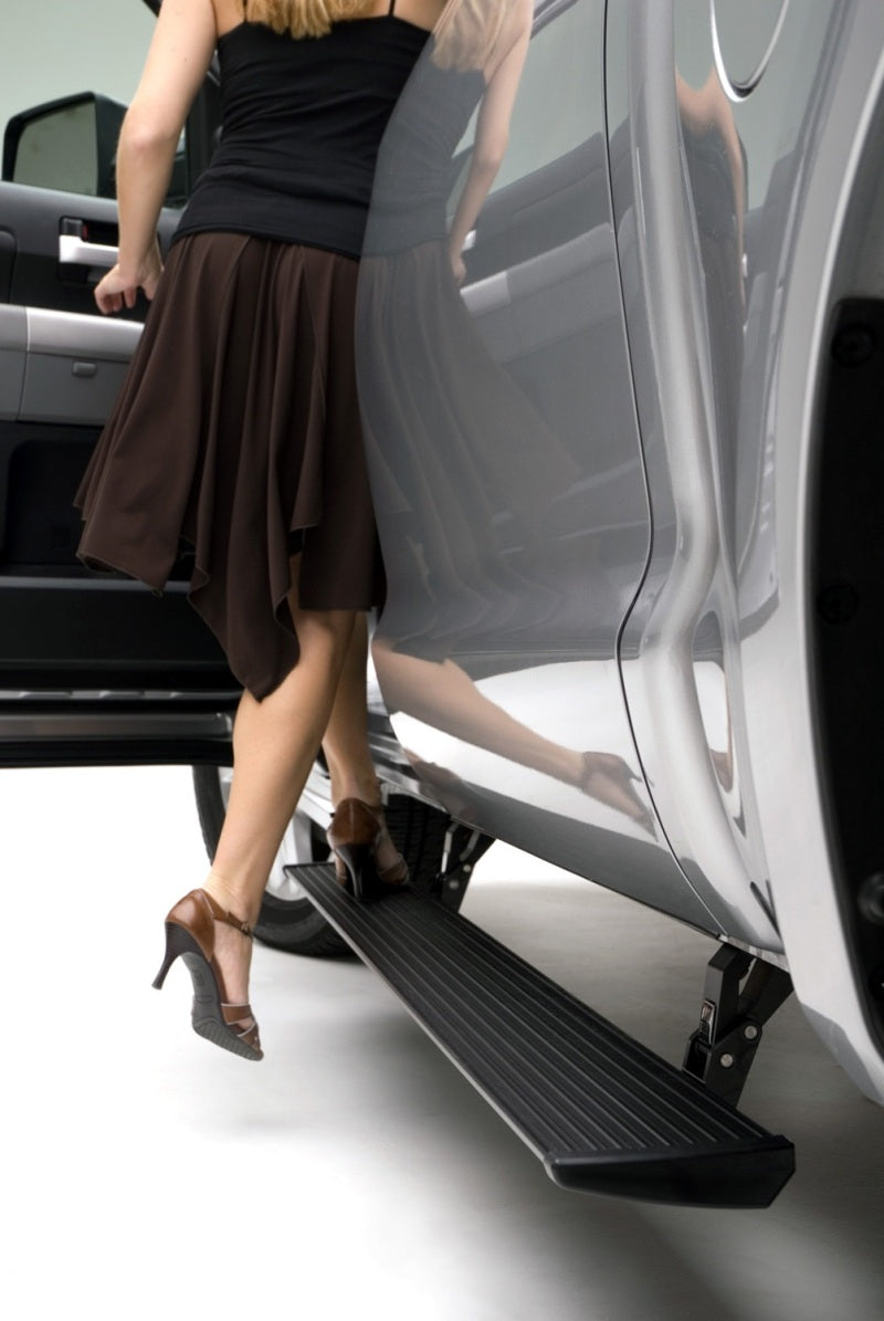 AMP Research 2007-2017 Toyota Tundra Double Cab/CrewMax PowerStep - Black Running Boards AMP Research