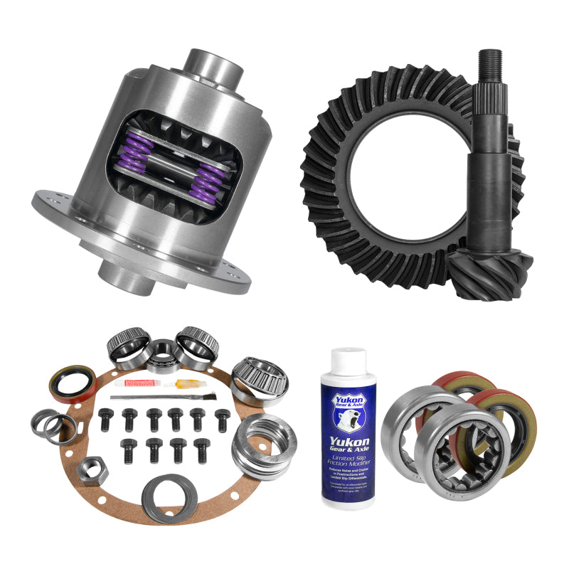 Yukon 70-96 Chevrolet Caprice Limited Slip & Re-Gear Kit - 8.5in Diff 30 Spline 4.56 Ratio Final Drive Gears Yukon Gear & Axle