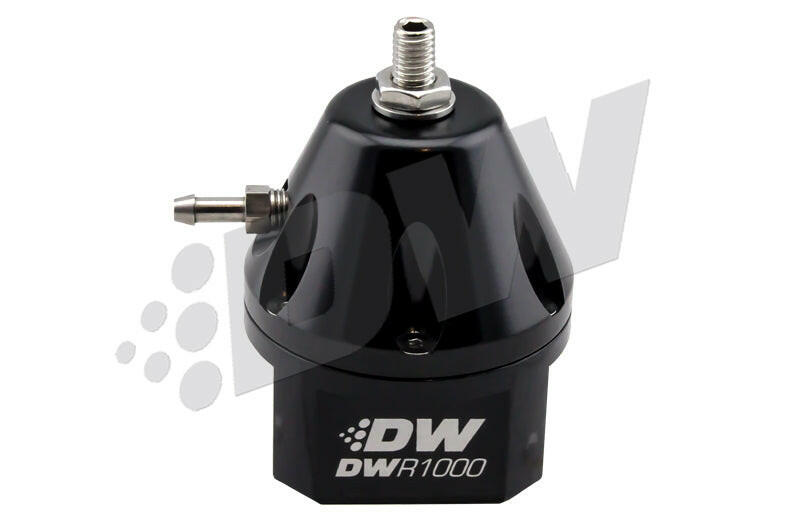 DeatschWerks DWR1000 Adjustable Fuel Pressure Regulator - Black Fuel Pressure Regulators DeatschWerks