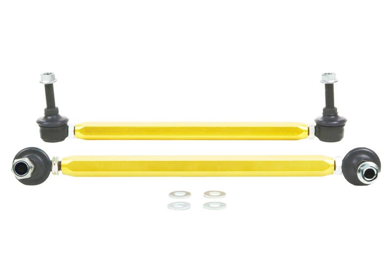 Whiteline Universal Swaybar Link Kit Heavy Duty Adjustable Steel Ball Joint Sway Bar Endlinks Whiteline