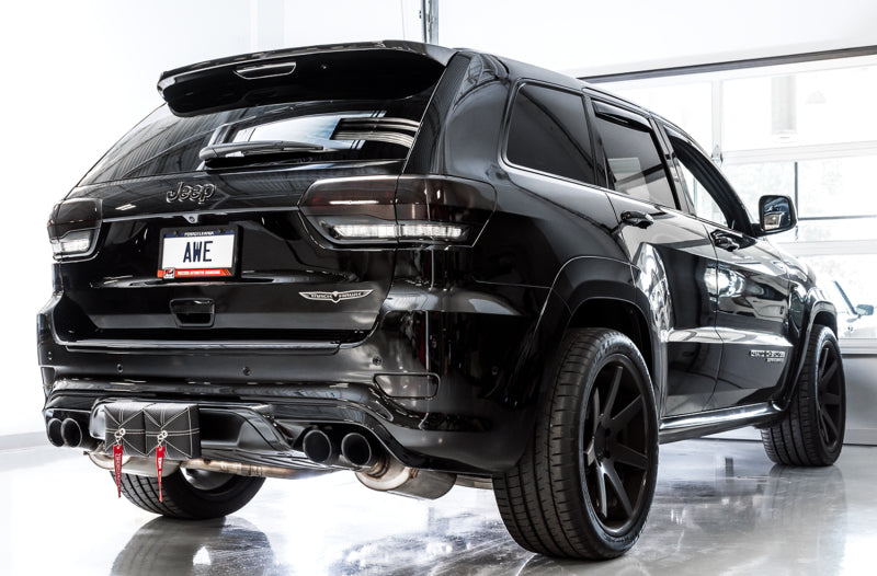 AWE Tuning 2020 Jeep Grand Cherokee SRT/Trackhawk Track Edition Exhaust - Use w/Stock Tips Catback AWE Tuning